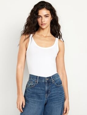 Set Of 4 | Old Navy First Layer Cotton Scoop Neck Tank Tops